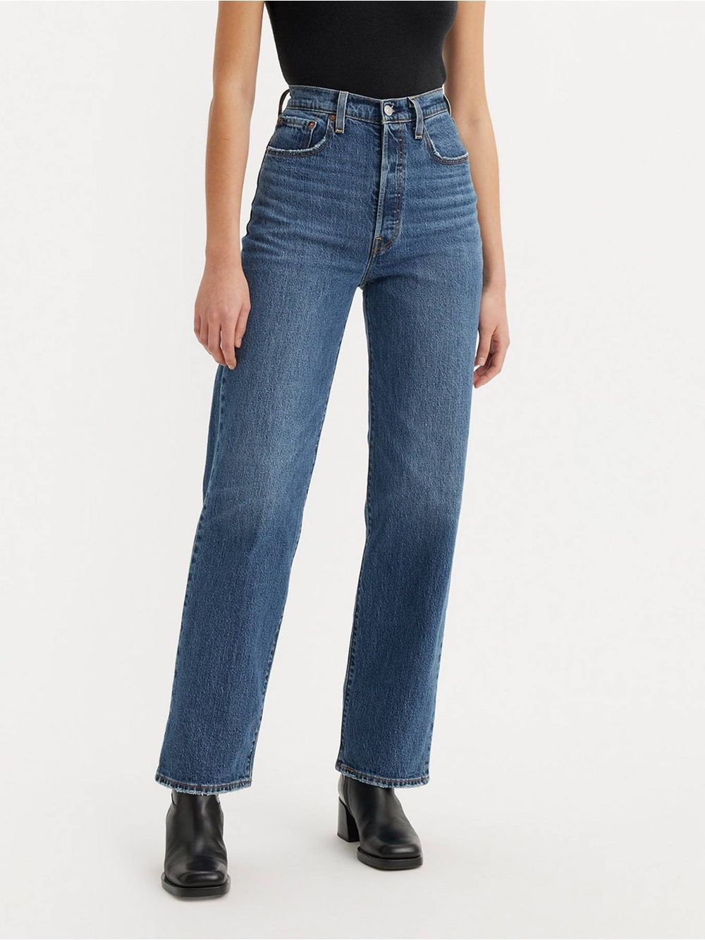LEVIS Ribcage Straight Ankle Jeans US25